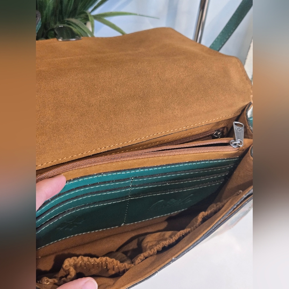 Patricia Nash "Beautiful Girl" Collection Crossbody - Picture 8 of 12